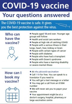 COVID FAQ cover July 2021