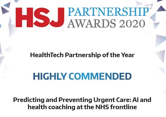 HSJ award highly commended